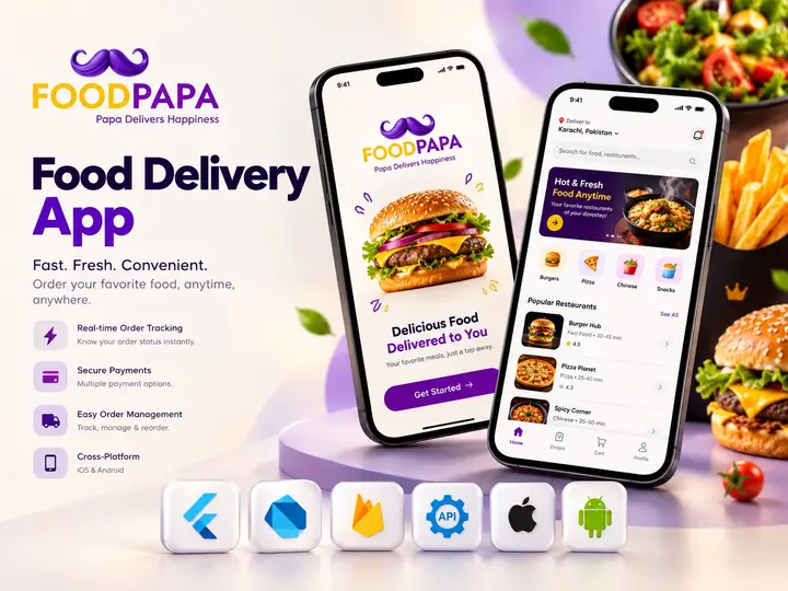 Flutter Food Delivery App